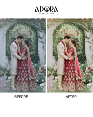 30 Indian Wedding Lightroom Presets & LUTs