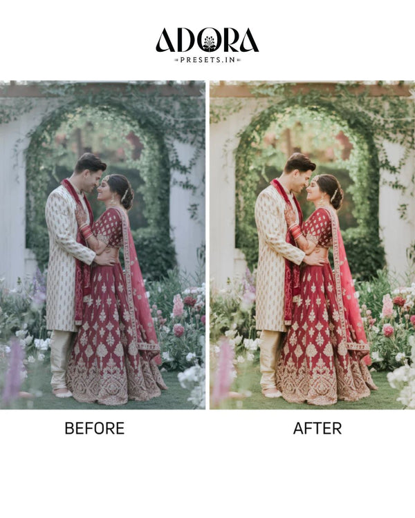 30 Indian Wedding Lightroom Presets & LUTs