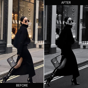 Aesthetic Black & White Lightroom Presets