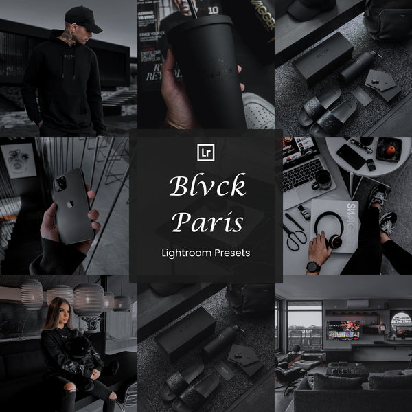 Blvck Paris Lightroom Presets