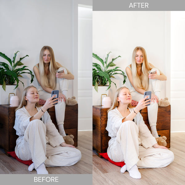 Bright & airy Lightroom preset applied to a travel photo with soft, natural tones.