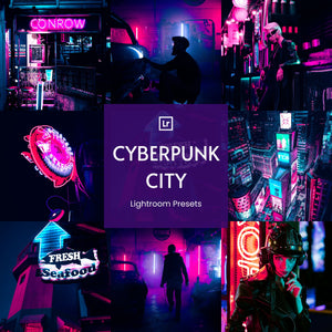 Cyberpunk Lightroom Presets
