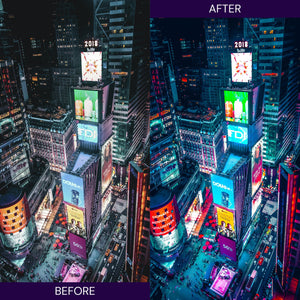 Cyberpunk Lightroom Presets