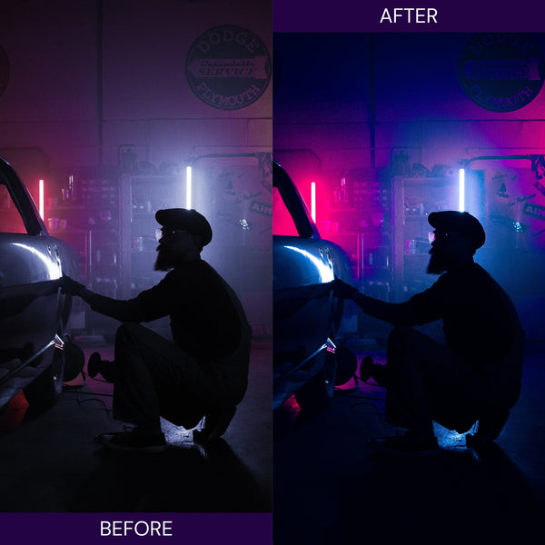 Cyberpunk Lightroom Presets