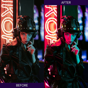 Cyberpunk Lightroom Presets