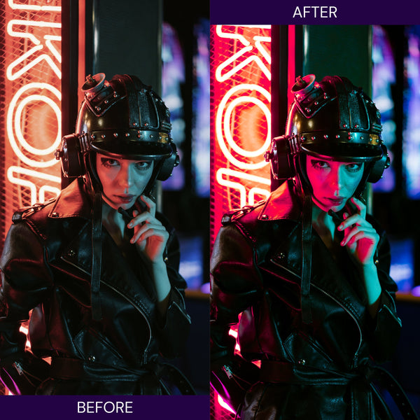 Cyberpunk Lightroom Presets