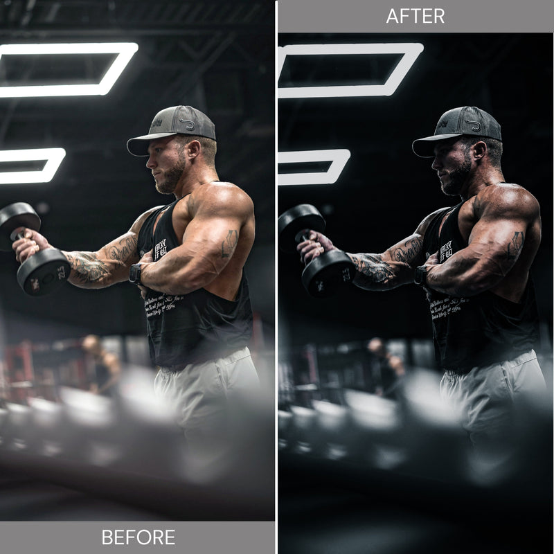 Gym Workout Lightroom Presets