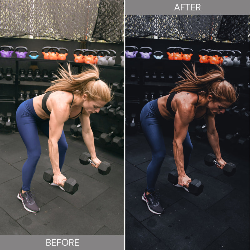 Gym Workout Lightroom Presets
