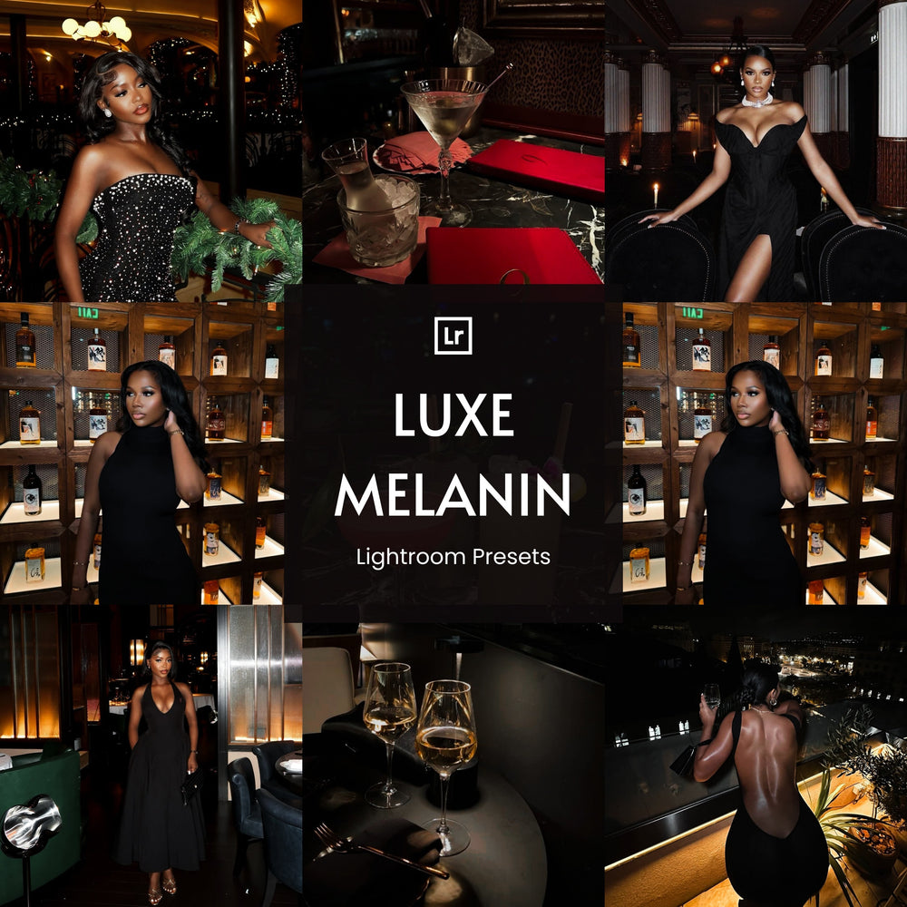 Luxe Melanin Lightroom Presets