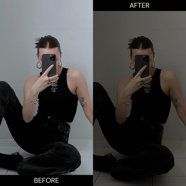 Black Noir Lightroom Presets Main Image