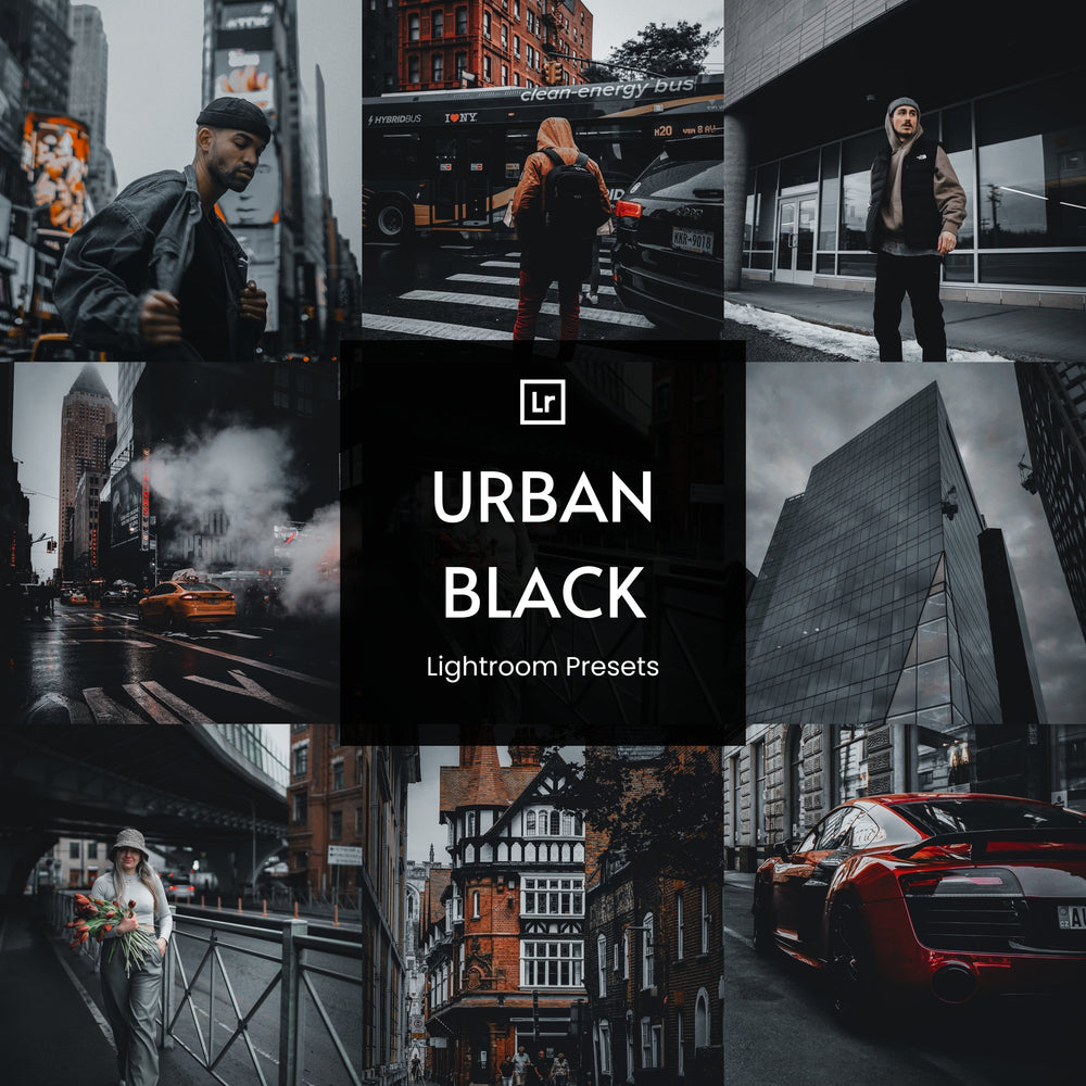 Urban Black Lightroom Presets