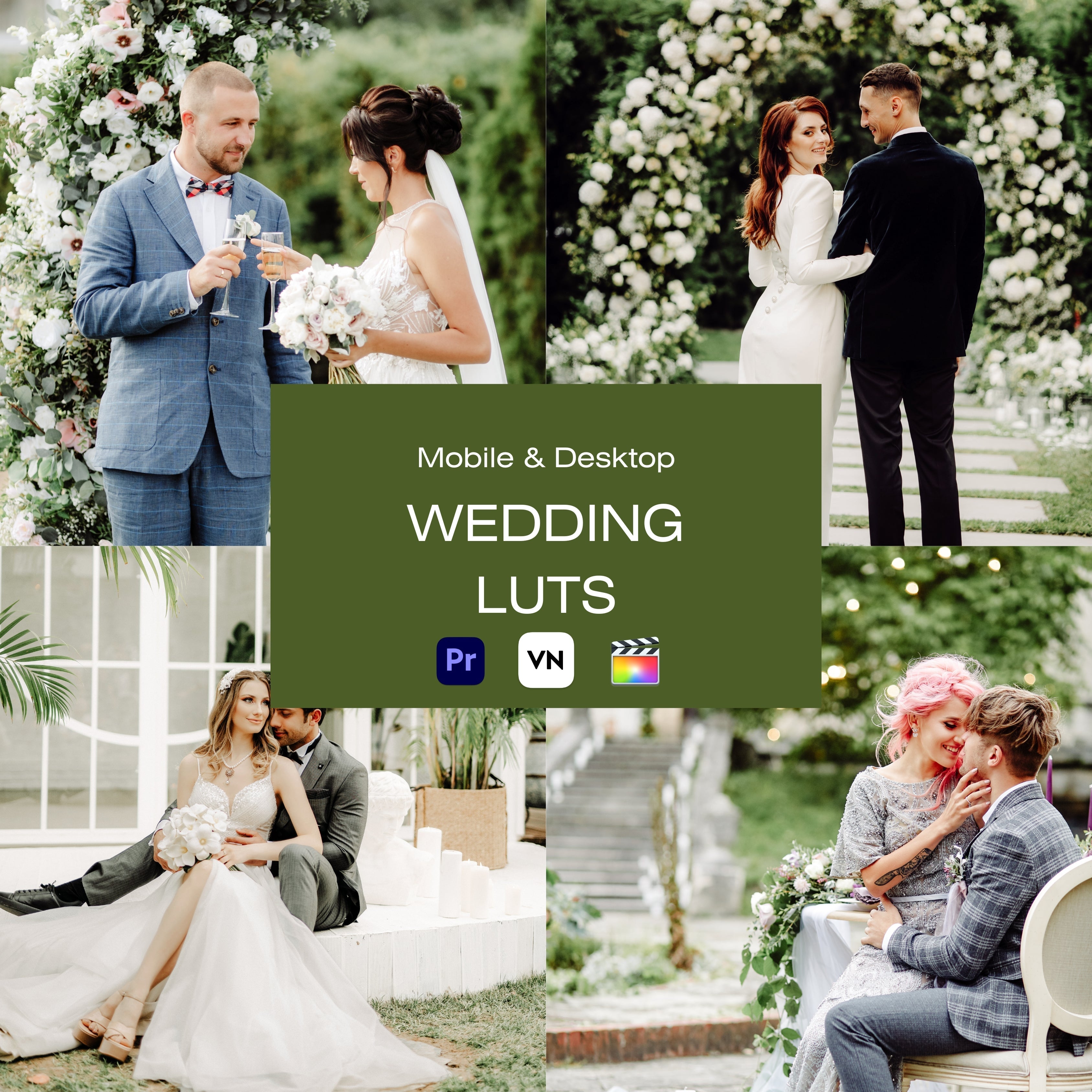 LUXURY WEDDING LUTs(MOBILE & DESKTOP)