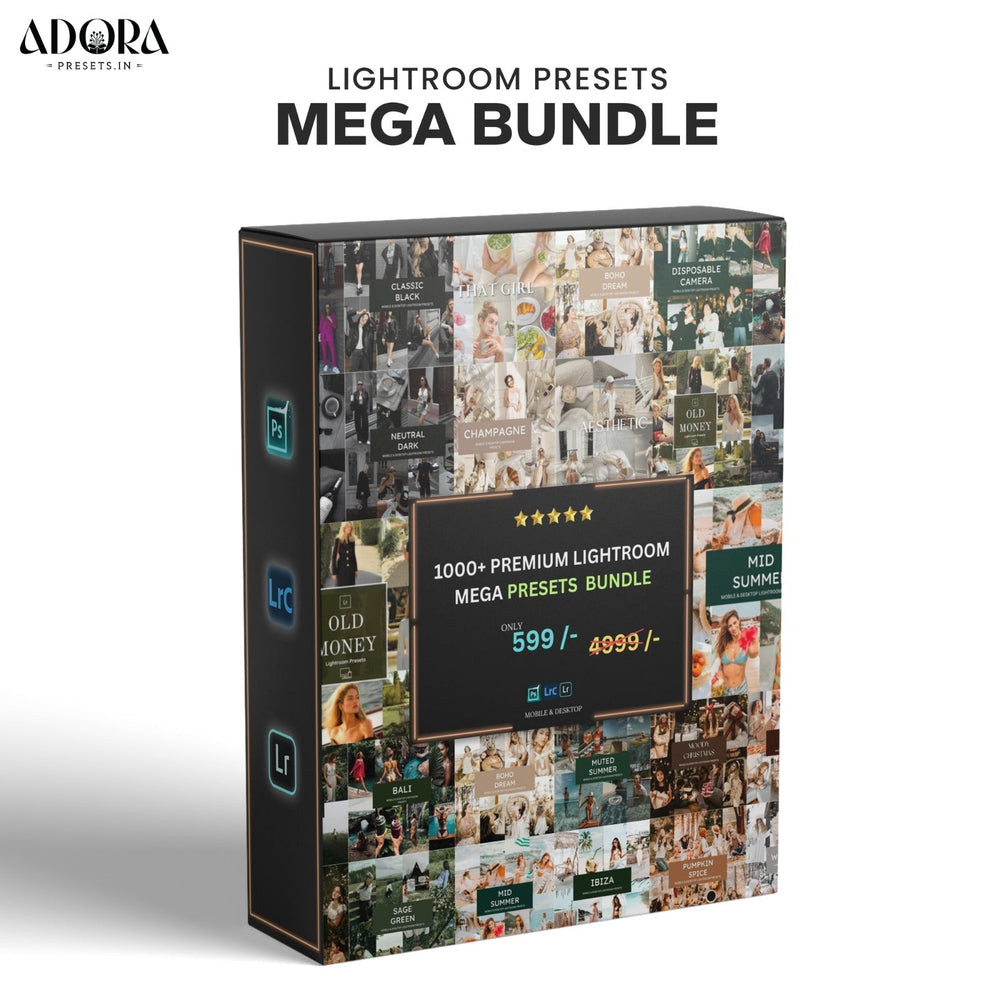 1000+ MEGA BUNDLE || LIGHTROOM PRESETS